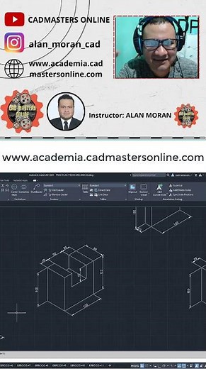 ¡Aprende a dibujar en AutoCAD en 3D en minutos!