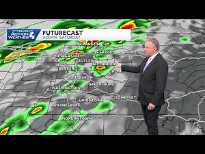 Severe Weather Alert Day Saturday: Thunderstorms in Pennsylvania