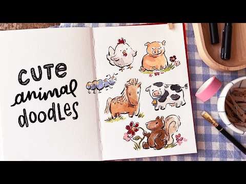 The Simplest Way To Draw Cutie McTootie Animals