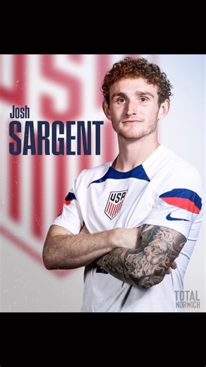 totalnorwich {1.5k} | UNUSED ✅🇺🇸 Unfortunately this Josh Sargent goal video was never used during America’s time at the World Cup! I still thought it deserved a... | Instagram