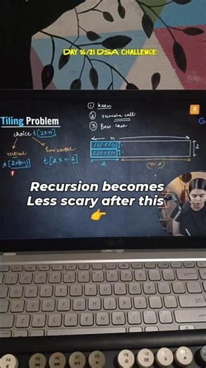 Day 16 — The 3 Things You Need to Understand Recursion #recursion #dsa