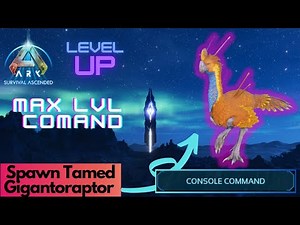 Tamed Gigantoraptor Spawn Command | Ark Survival Ascended