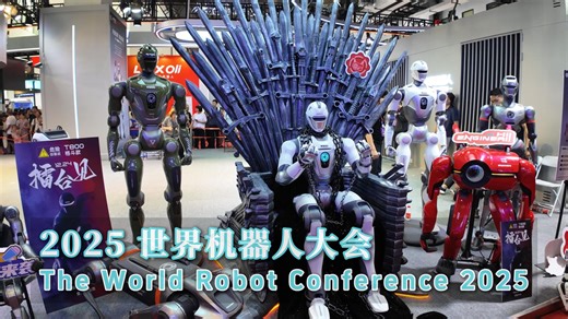 2025世界机器人大会震撼来袭！4K超清探秘未来科技｜神秘嘉宾空降现场，机器人格斗赛引爆全场！