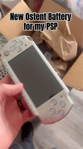 New Ostent PSP Battery #psp #sonypsp #playstationportable #playstation #handheldgaming #retrogames