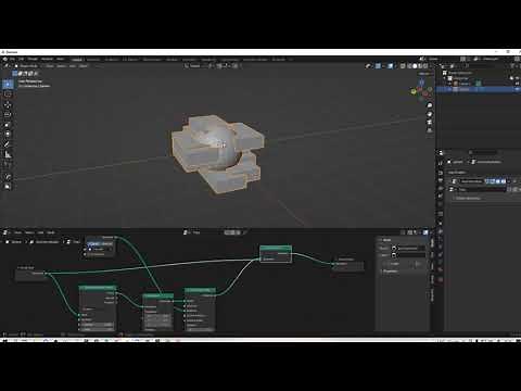 How to apply Geometry nodes in blender
