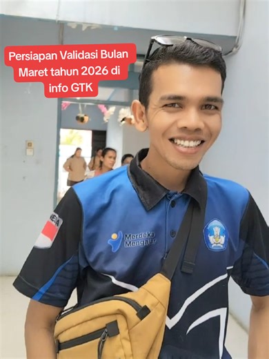 Persiapan Validasi Info GTK Bulan Maret 2026