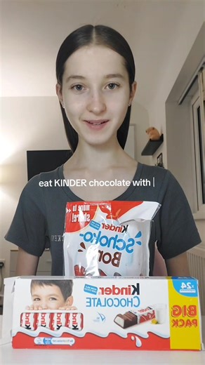 Enjoying Kinder Chocolate Together: A Mukbang Experience