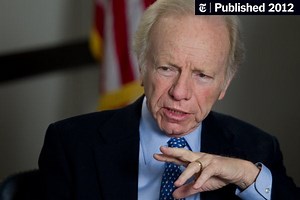 Ever Independent, Lieberman Moves On, Calling Partisan Fighting a ‘Cancer’