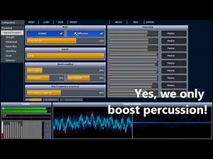 Stereo Tool 7.30 Natural Dynamics demo (exaggerated)