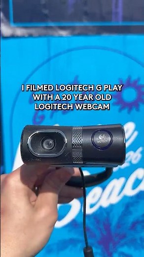 An OG Logitech webcam meets G PLAY
