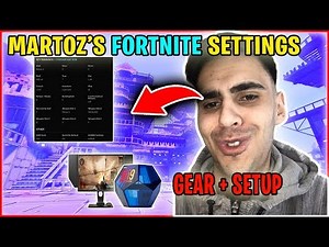 Fortnite Chapter 2 : FaZe Martoz Fortnite Settings,Gear,Setup & Keybindings | FaZe Martoz Settings