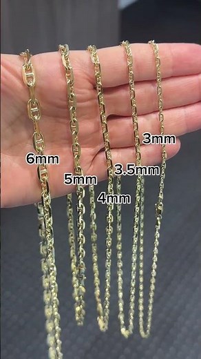 Introducing your New Favorite Chain: The Anchor Chains in 14K Solid Gold. Shop Saintsgold.com