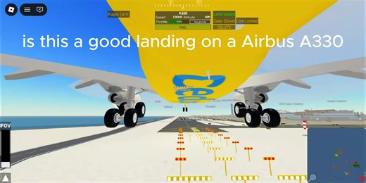 Butter Landing Techniques in Roblox PTFS