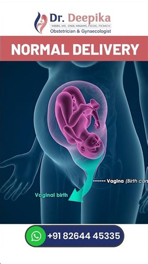 What Is Normal Delivery? | Process Explained | Pregnancy #pregnancy #doctor #normaldelivery