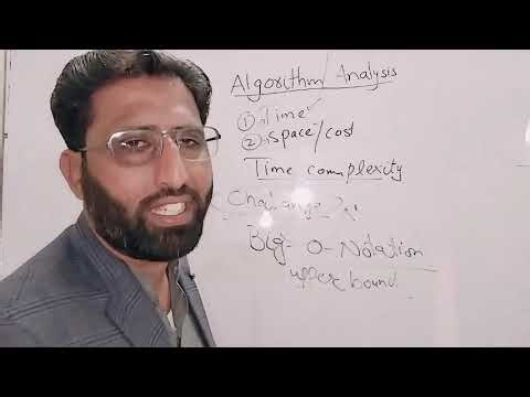 Algorithm Analysis|Time complexity| Big O notation|Constant,Linear, quadratic Algorithm time
