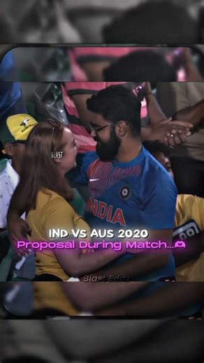 Proposal During Live Cricket Match 💍🔥 #shorts #cricket #sg