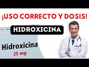 💊 HYDROXYZINE (DOSE) 🤷‍♂️what it is for and HOW to take it (Side Effects).