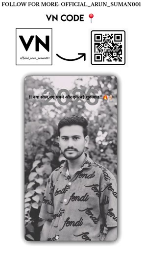 🇦 🇷 🇺 🇳 🇸 🇦 🇮 🇳 🇮 on Instagram: "Code video editing (Tutorial)⬇️⬇️ . . Next Code Ke Liye . . 𝐒𝐭𝐞𝐩 𝟏 : 𝐓𝐚𝐤𝐞 𝐚 𝐬𝐜𝐫𝐞𝐞𝐧 𝐬𝐡𝐨𝐭 𝐨𝐟 𝐭𝐡𝐢𝐬 𝐫𝐞𝐞𝐥 𝐒𝐭𝐞𝐩 𝟐 : 𝐎𝐩𝐞𝐧 𝐕𝐍 𝐕𝐢𝐝𝐞𝐨 𝐞𝐝𝐢𝐭𝐨𝐫 𝐚𝐩𝐩 𝐒𝐭𝐞𝐩 𝟑 : 𝐂𝐥𝐢𝐜𝐤 𝐨𝐧 𝐭𝐡𝐞 𝐬𝐜𝐚𝐧𝐧𝐞𝐫 𝐢𝐧 𝐭𝐨𝐩 𝐨𝐟 𝐫𝐢𝐠𝐡𝐭 𝐜𝐨𝐫𝐧𝐞𝐫 𝐒𝐭𝐞𝐩 𝟒 : 𝐒𝐜𝐚𝐧 𝐭𝐡𝐞 𝐒𝐜𝐫𝐞𝐞𝐧𝐬𝐡𝐨𝐭 & 𝐜𝐥𝐢𝐜𝐤 𝐨𝐧 𝐭𝐡𝐞 𝐝𝐨𝐰𝐧𝐥𝐨𝐚𝐝/ 𝐮𝐬𝐞 𝐒𝐭𝐞𝐩 𝟓 : 𝐒𝐞𝐥𝐞𝐜𝐭 𝐲𝐨𝐮𝐫 𝐩𝐡𝐨𝐭𝐨𝐬 𝐚𝐧𝐝 𝐞𝐱𝐩𝐨𝐫𝐭 𝐯𝐢�