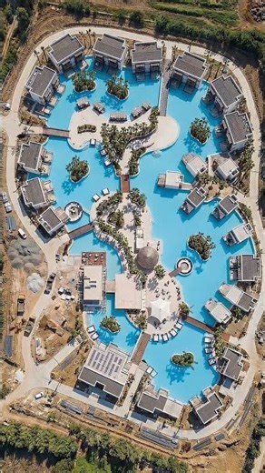 Building a Luxury Lagoon Resort From Scratch 🏝️✨ #shorts #timelapse #ai