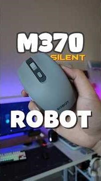 Ultra-Affordable Wireless Silent Mouse for Office Workers | M370 ROBOT | KeyPickz