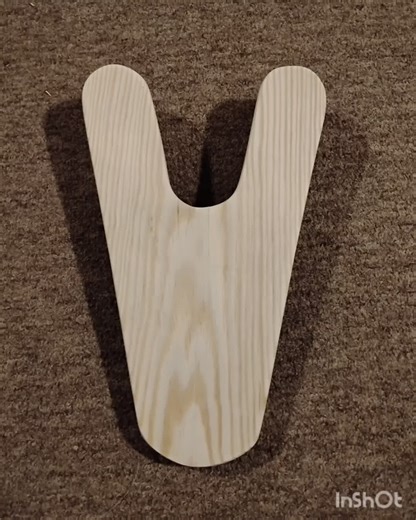 A boot puller made to accommodate our big Muck Boots, Snowmobile Boots, and Work Boots, yet small enough at the back for a pair of sneakers. Made from Southern Yellow Pine and sealed with Teak oil. Available in 26 semi transparent stain colors to match your home's decor. #bootjack #moswoodworking #handmade #gifts #handcraftedoriginals