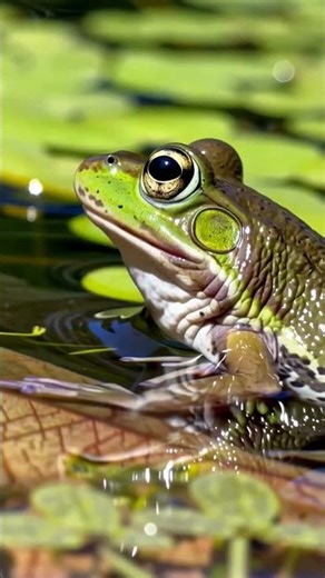 Lurch im Gartenteich #tiere #frosch #nature