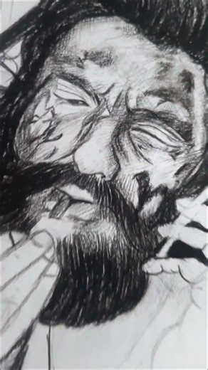 #dhurandhar the revenge 👿#Hamza drawing#Drawing shorts#B.H.Artworks 🖌️🎨#