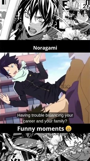 Noragami funny moments #anime #animeshorts #animeedit #foryou #noragami #funnyanime #fyp