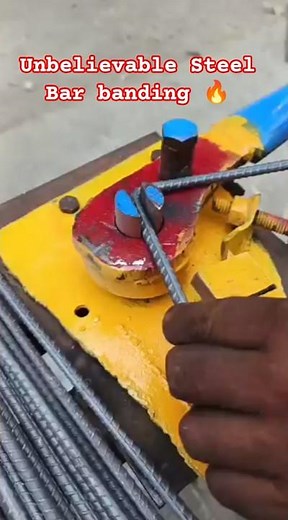 🔥 Unbelievable Steel Bar Bending Skills | Satisfying Rebar Work by Hand! 💪