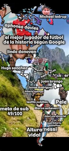 Cual es el mejor jugador de fútbol de la historia según Google