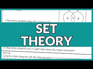 Set Theory Lesson for High School Probability and Geometry