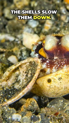 The Octopus That Carries a Portable Shelter