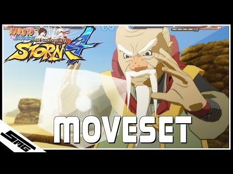Naruto Ultimate Ninja Storm 4 - Onoki (Tsuchikage) COMPLETE Moveset