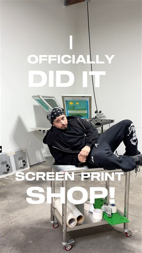 Welcome to my channel! I’ll be documenting the process of running a print shop. #screenprinting