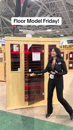 Minneapolis Floor Model Friday- Sauna Deals!