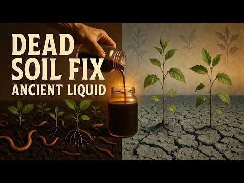 This Ancient Liquid Brings Dead Soil Back to Life in Days No Fertilizer Needed
