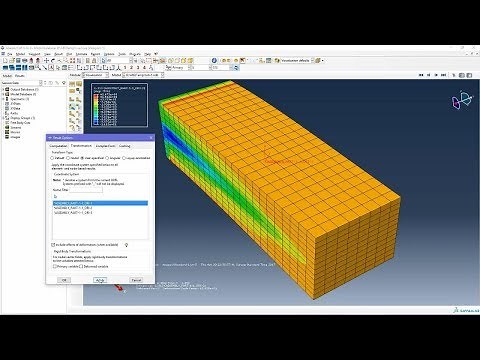 Modeling of composite structures with 3D elements in ABAQUS