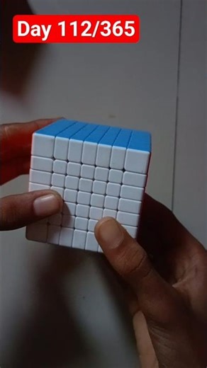 7×7 Rubik’s Cube Magic Trick Solve 🧊🔥