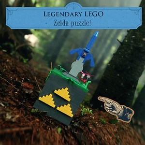 608K views · 1K reactions | This is The Zelda Master Sword Lego Puzzle Box! | Chris Ramsay | Facebook
