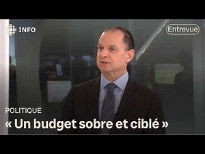 Quebec's budget will be tabled on March 18: Interview with Eric Girard | First the News
