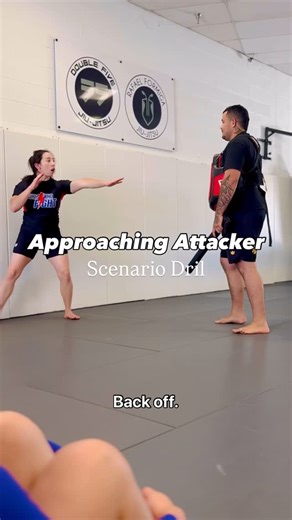 Girls Who Fight | Women’s Self Defense | Scenario Drill 💫 Defending an Approaching Attacker with Coach @delimastriking 👊 Distance + Voice Push + Front Kick Elbows + Blocks... | Instagram