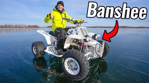 My new custom built Banshee! (On thin ice) 💥