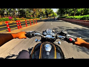 Bullet Ride Through Jaipur’s Most Iconic Road | POV Cinematic 🔥