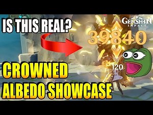 40k Albedo E proc build and showcase - Genshin Impact