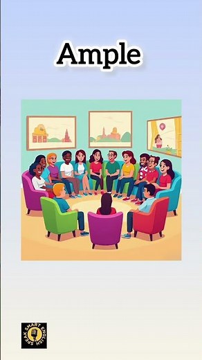 Word of the Day: Ample | Learn English Vocabulary with Example. #wordoftheday