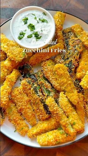 Crispy Baked Zucchini Fries