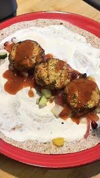 Recipe 73/365 - falafel wrap, an easy vegetarian recipe