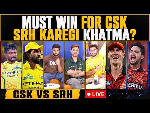 🔴CSK VS SRH LIVE :CSK KA GAME OVER! SRH KI PLAYOFFS MEIN DHAMAKEDAAR ENTRY. #ipl2026 #cskvssrh