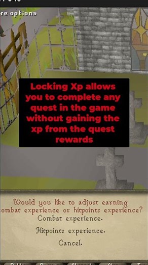You Can Do ANY Quest on DMM Without Gaining Combat XP #osrs #oldschoolrunescape #gaming