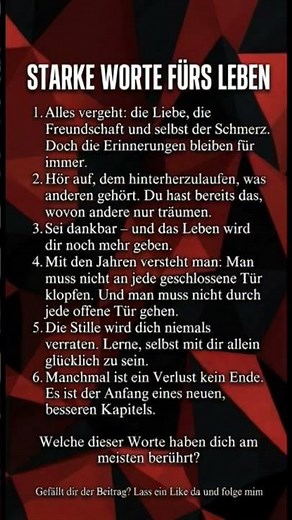 Starke Worte fürs Leben: Inspirierende Lebensweisheiten, Zitate und Motivation für jeden Tag